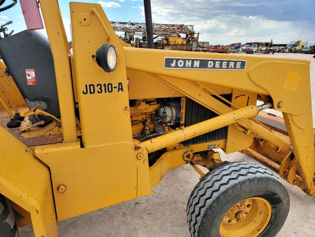 1977 John Deere 310A Backhoe