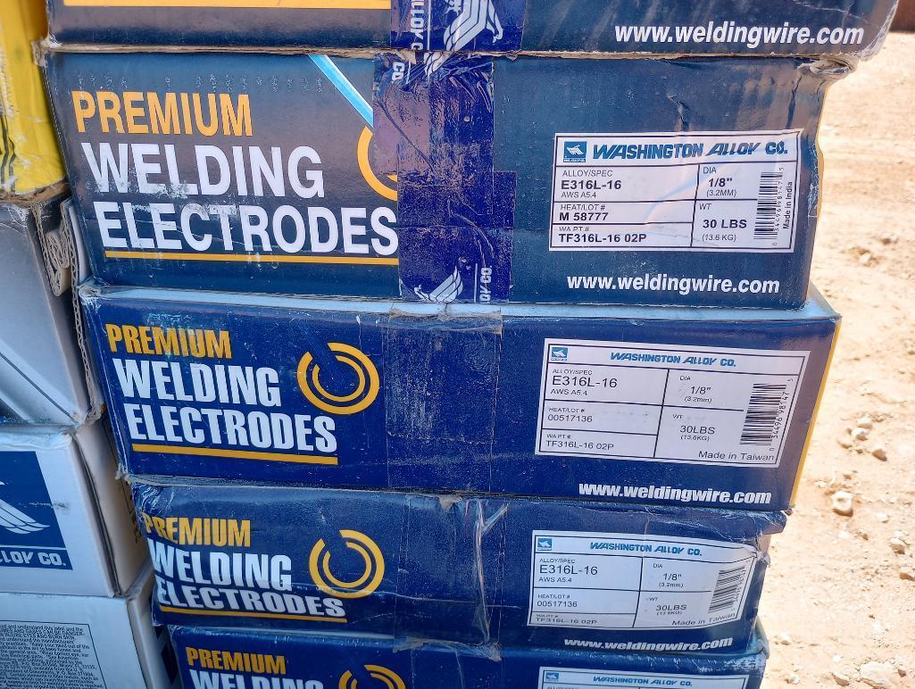 #Lot of Misc Welding Rods/Welding Wire