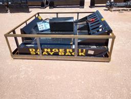 Unused Mower King SSRC Brush Cutter (Skid Steer Attachment)