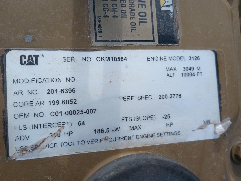 Cat 3126 Diesel Engine