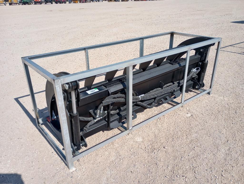 Unused Greatbear 78'' Hydraulic Root Grapple (Skid Steer Attachment)