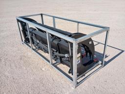 Unused Greatbear 78'' Hydraulic Root Grapple (Skid Steer Attachment)