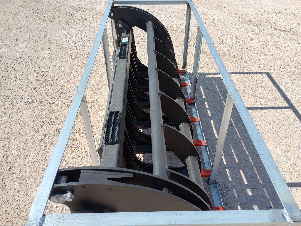 Unused Greatbear 78'' Hydraulic Root Grapple (Skid Steer Attachment)