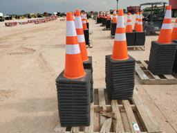 (50) Unused Safety Traffic Cones