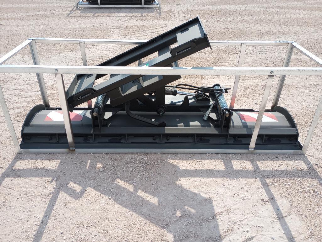 Unused 86" Hydraulic Blade (Skid Steer Attachment)