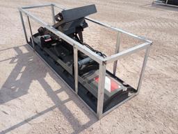 Unused 86" Hydraulic Blade (Skid Steer Attachment)