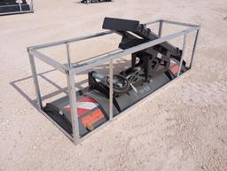 Unused 86" Hydraulic Blade (Skid Steer Attachment)