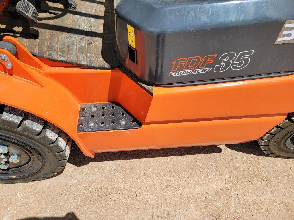 2023 FDF Equipment CPCD35T3 Forklift