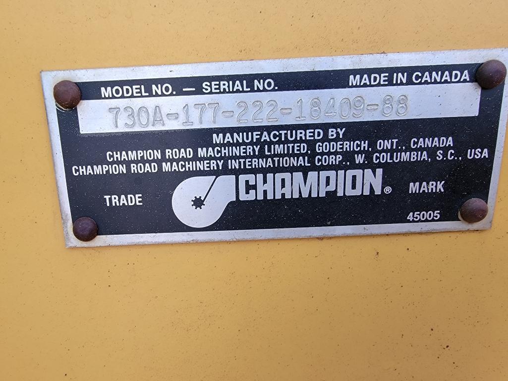 Champion 730A Motor Grader