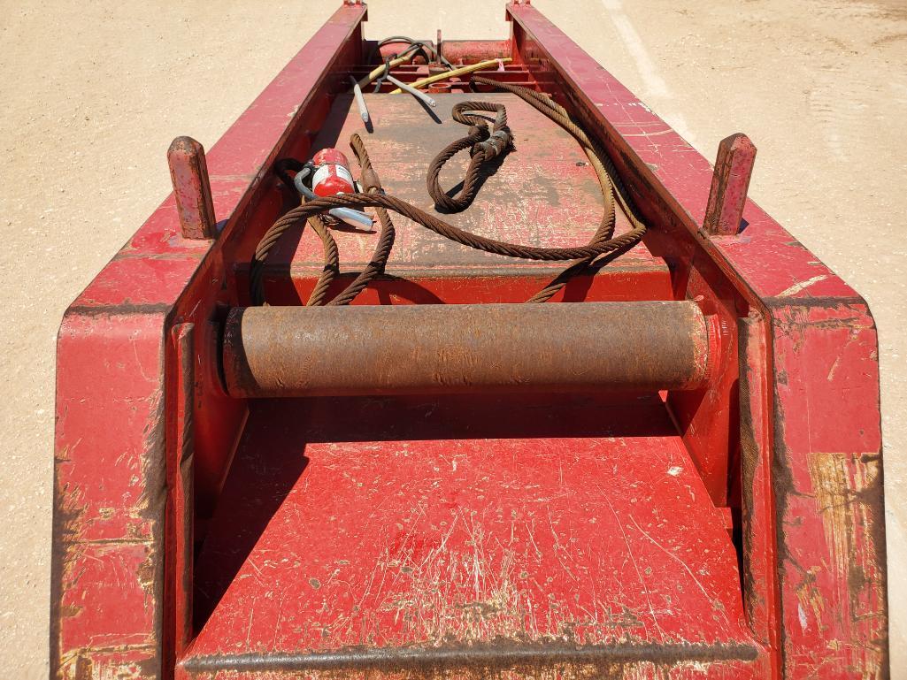 2014 Kalyn Siebert 60Ft Lowboy Winch Trailer