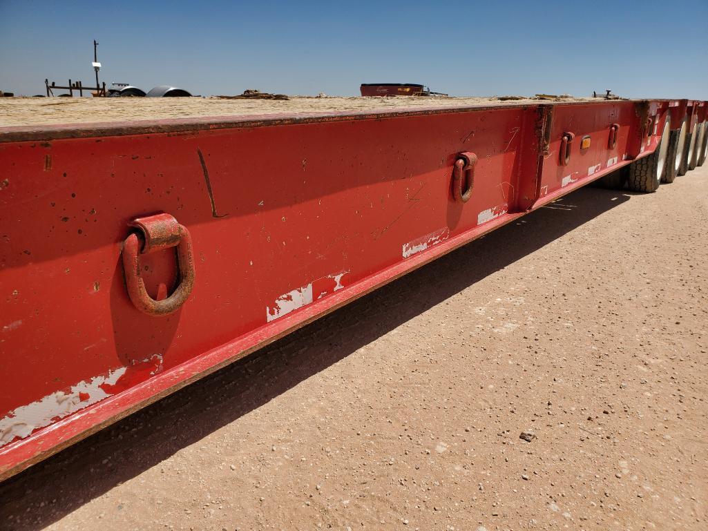 2014 Kalyn Siebert 60Ft Lowboy Winch Trailer