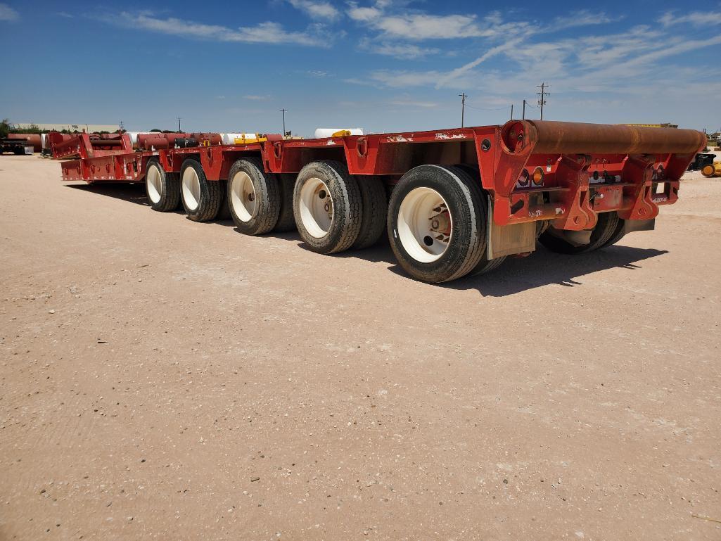2014 Kalyn Siebert 60Ft Lowboy Winch Trailer
