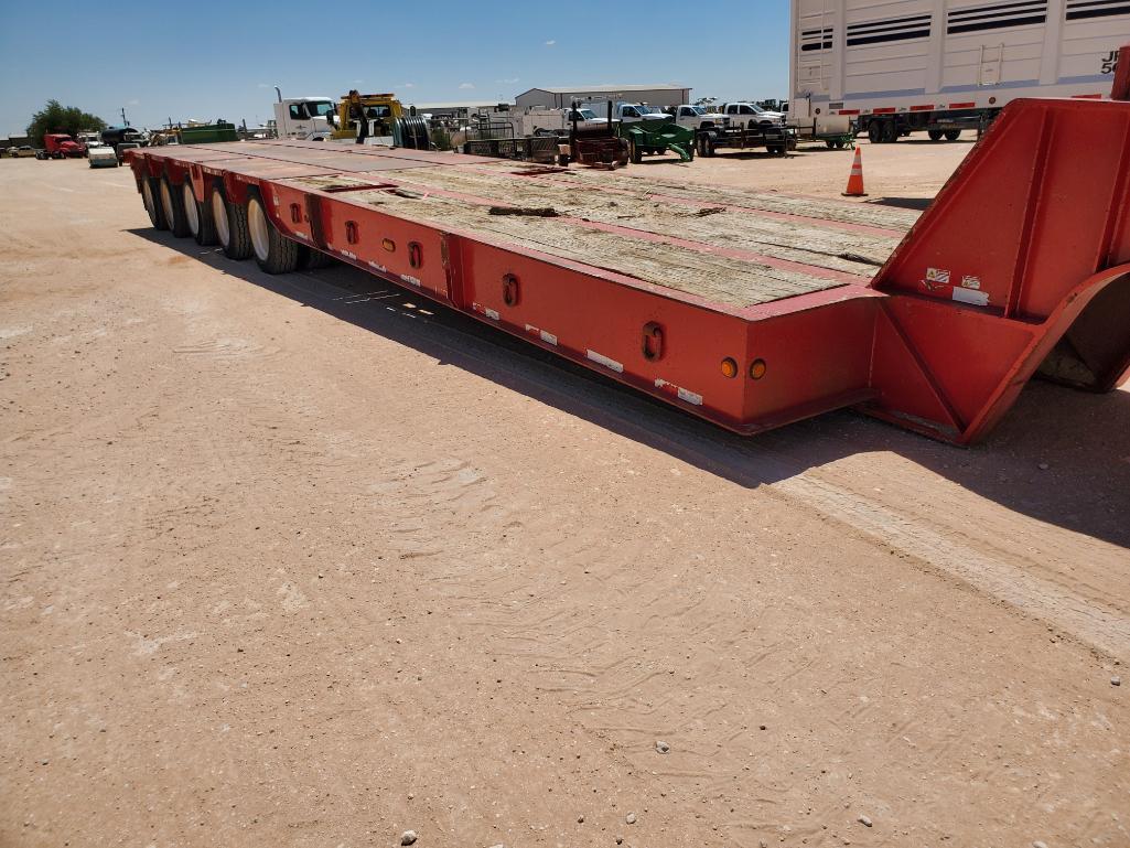2014 Kalyn Siebert 60Ft Lowboy Winch Trailer