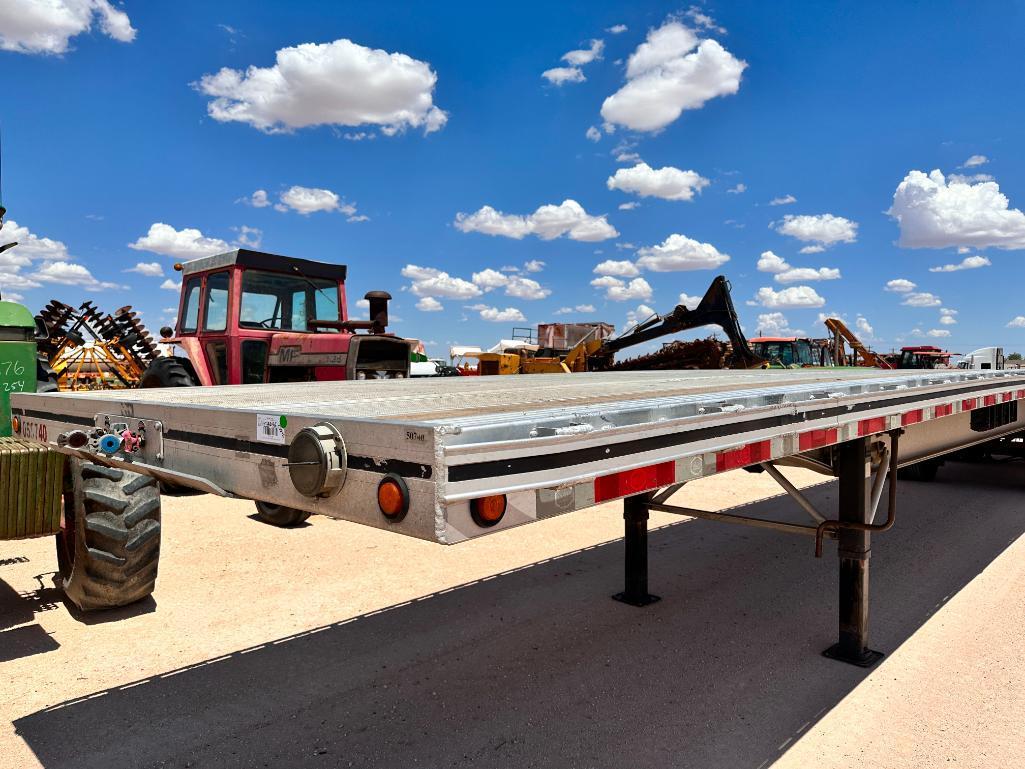 2019 MAC 53Ft Aluminum Combo Flat Bed Trailer