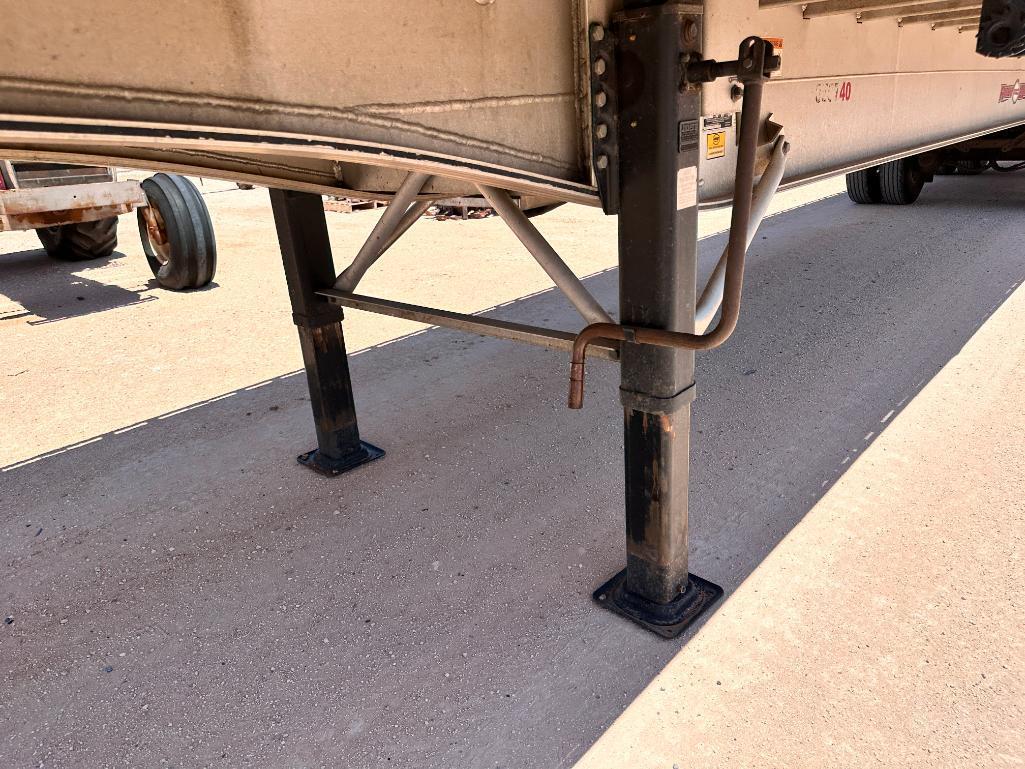 2019 MAC 53Ft Aluminum Combo Flat Bed Trailer