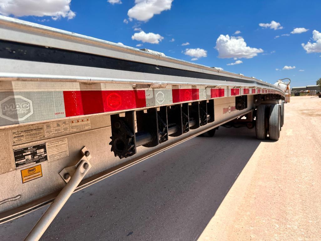 2019 MAC 53Ft Aluminum Combo Flat Bed Trailer