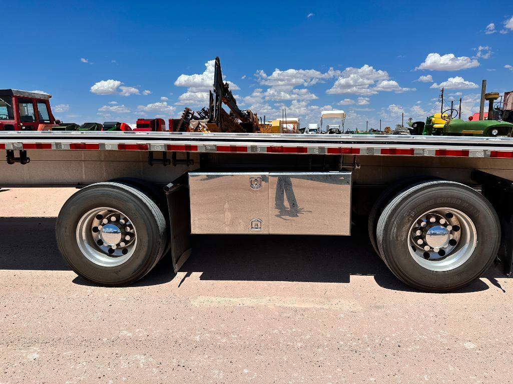 2019 MAC 53Ft Aluminum Combo Flat Bed Trailer