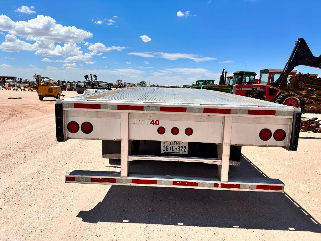 2019 MAC 53Ft Aluminum Combo Flat Bed Trailer