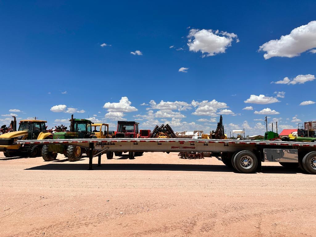 2019 MAC 53Ft Aluminum Combo Flat Bed Trailer