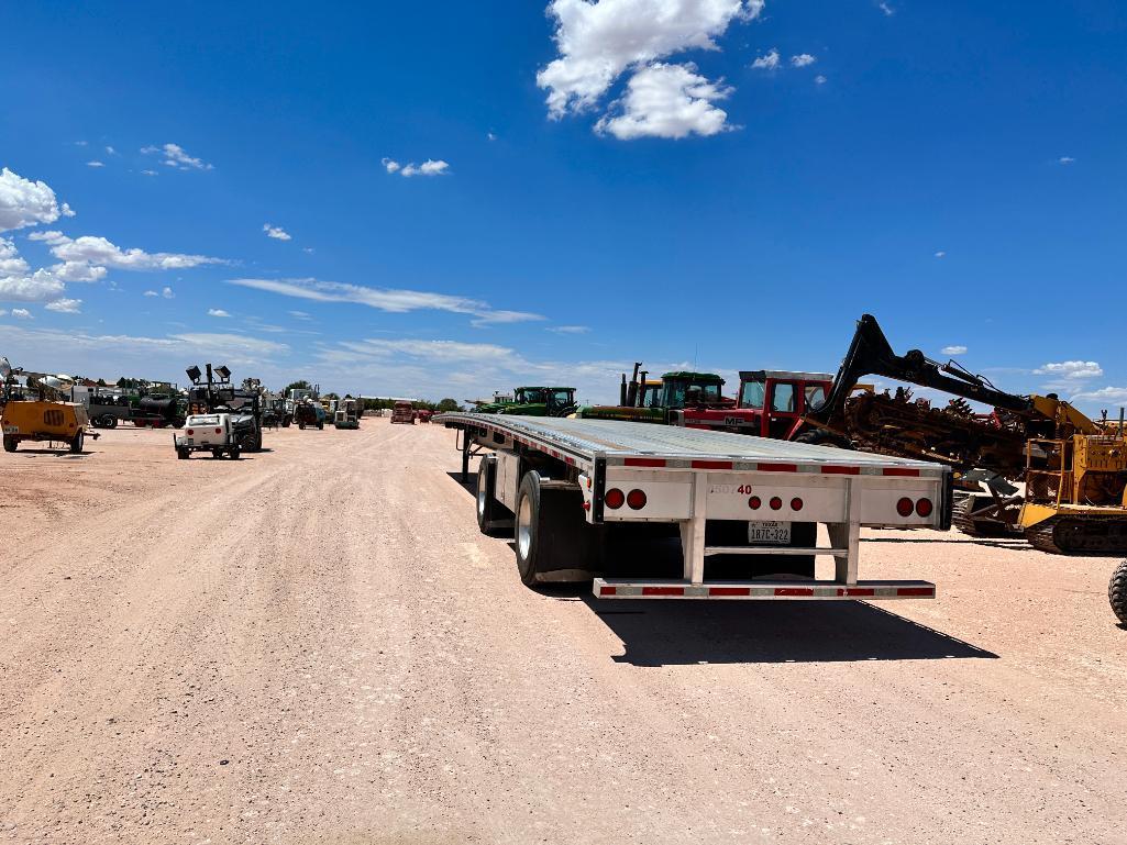 2019 MAC 53Ft Aluminum Combo Flat Bed Trailer