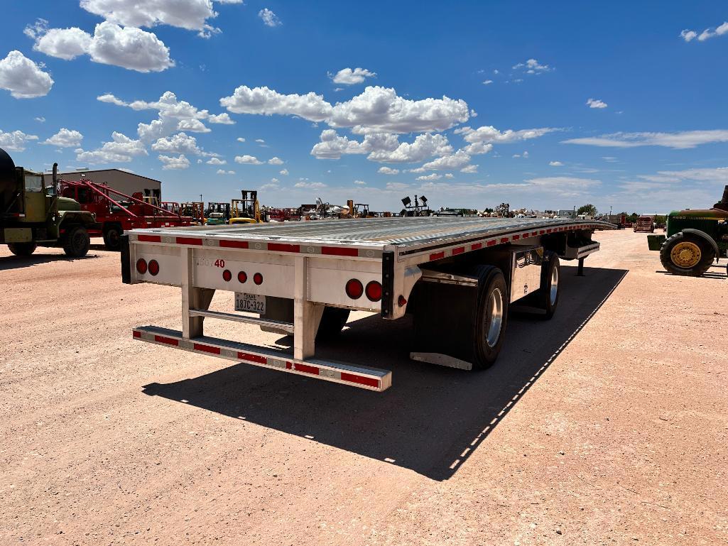 2019 MAC 53Ft Aluminum Combo Flat Bed Trailer