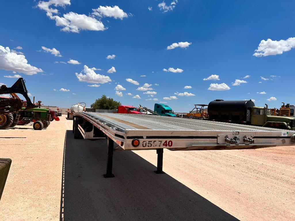 2019 MAC 53Ft Aluminum Combo Flat Bed Trailer