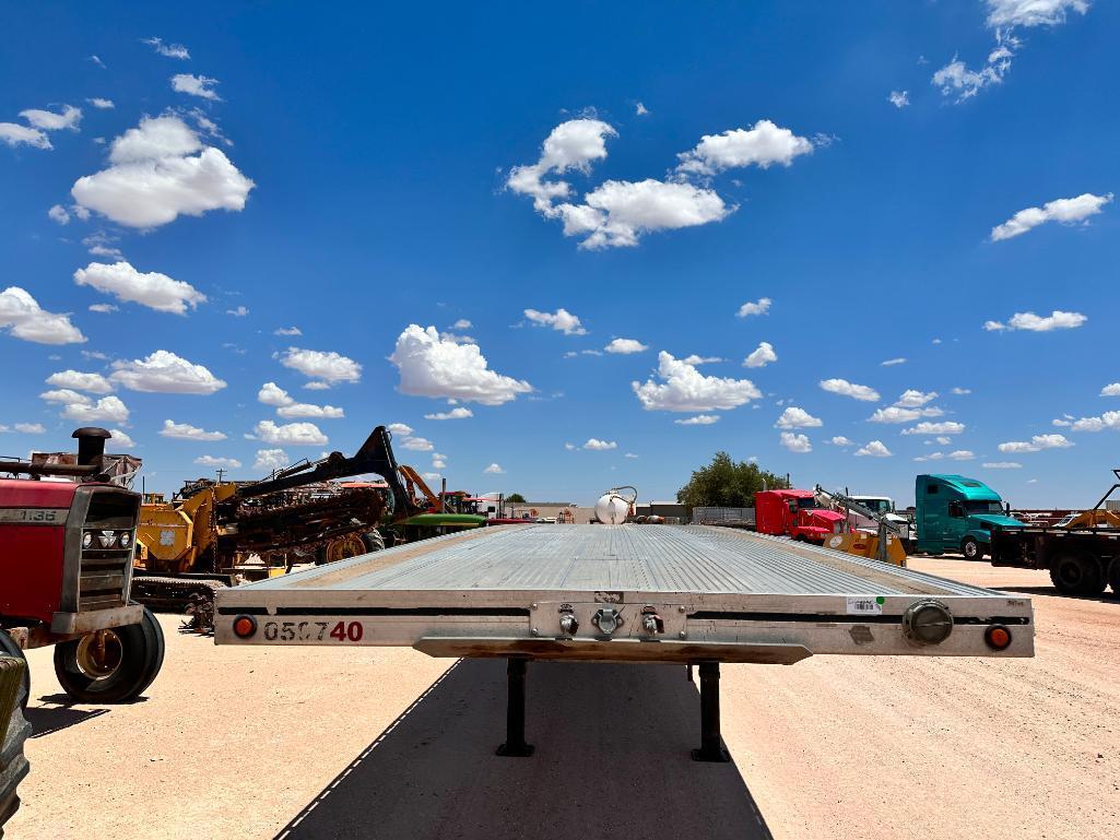 2019 MAC 53Ft Aluminum Combo Flat Bed Trailer