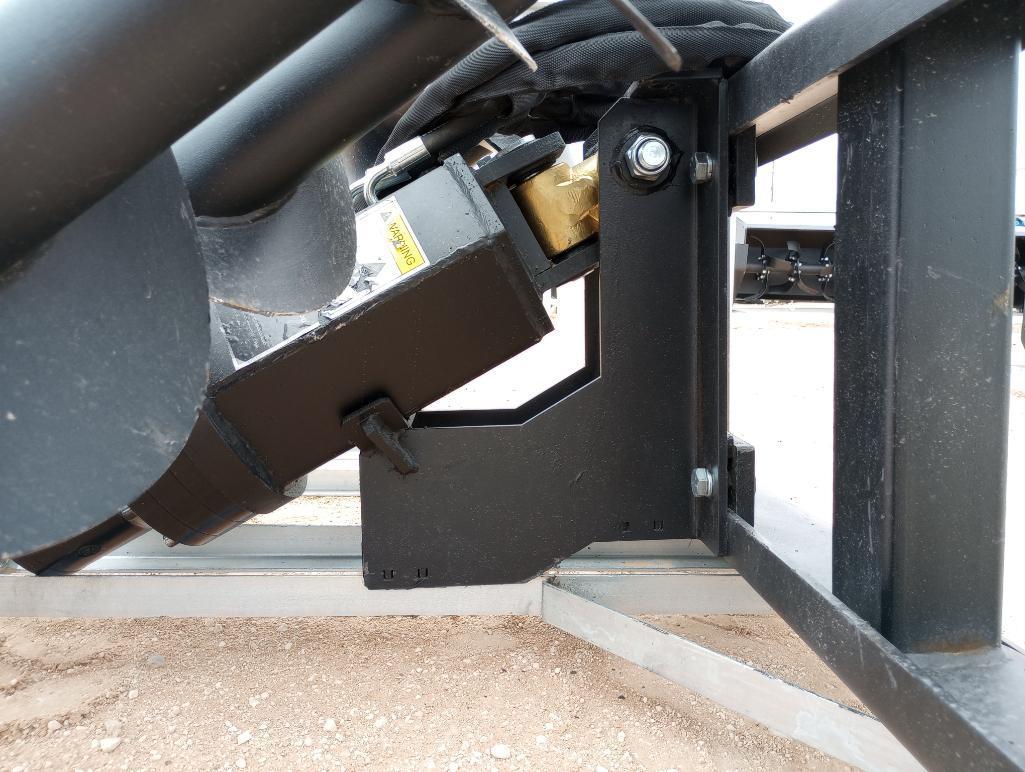 Unused Greatbear Skid Steer Auger Attachment w/ 18", 12" and 9" Augers