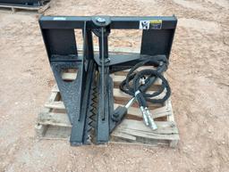 Unused Greatbear Post and Tree Puller (Skid Steer Attachment)