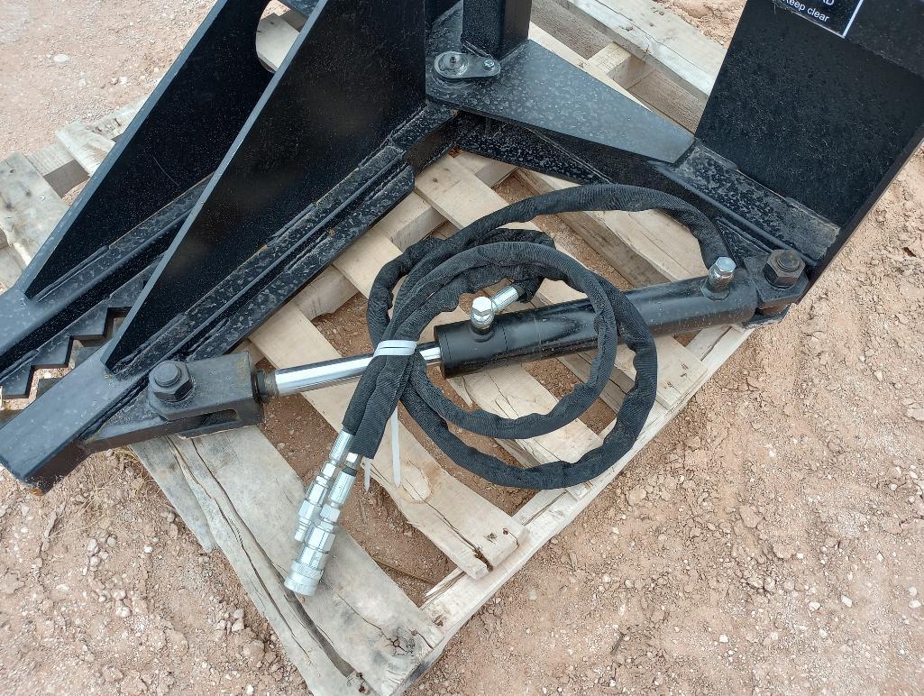 Unused Greatbear Post and Tree Puller (Skid Steer Attachment)