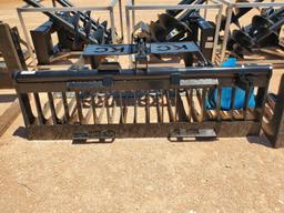 Unused KC 76" Skeleton Grapple Bucket (Skid Steer Attachment)