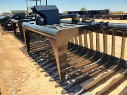 Unused KC 76" Skeleton Grapple Bucket (Skid Steer Attachment)