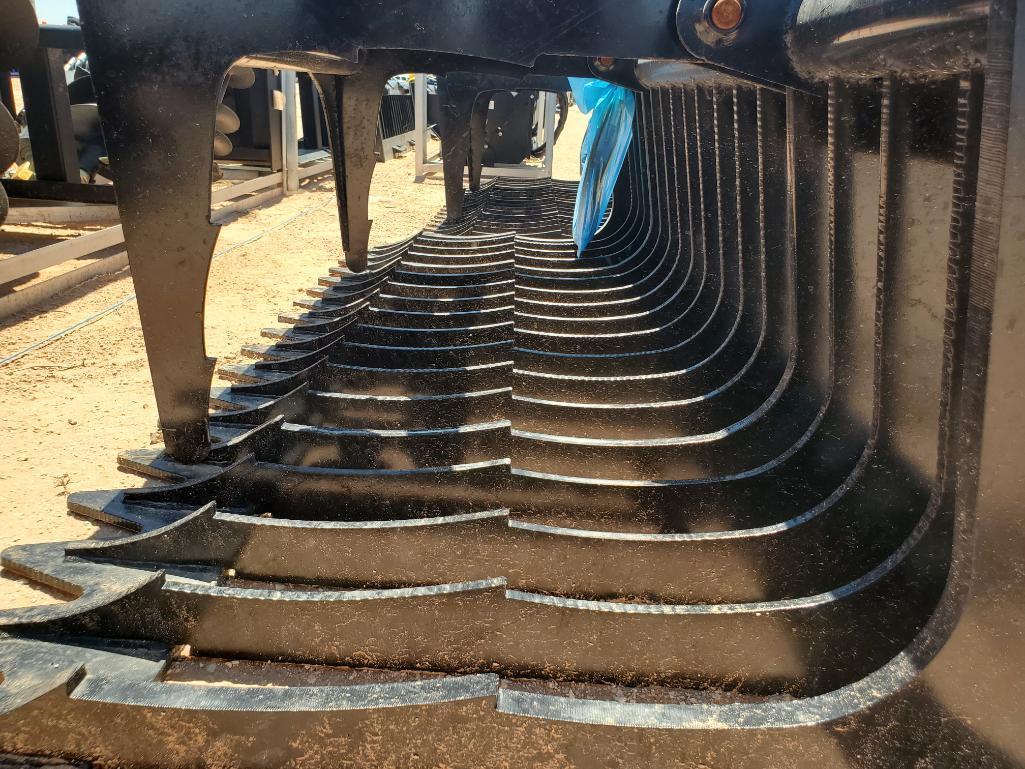 Unused KC 76" Skeleton Grapple Bucket (Skid Steer Attachment)