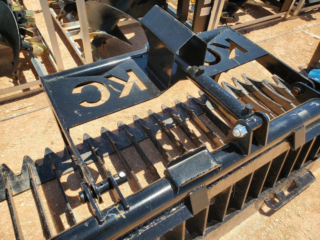 Unused KC 76" Skeleton Grapple Bucket (Skid Steer Attachment)