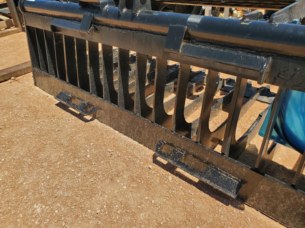 Unused KC 76" Skeleton Grapple Bucket (Skid Steer Attachment)