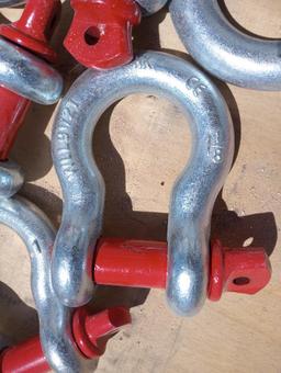 Unused Screw Pin Anchor Shackles