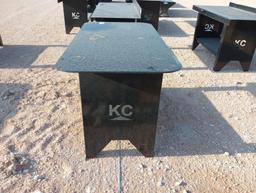 Unused KC 30" x 57" Welding Table w/ Shelf