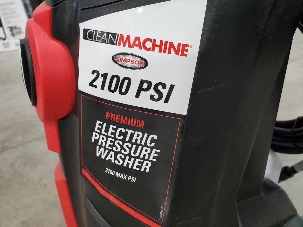 Clean Machine 2100 psi Electric Pressure Washer