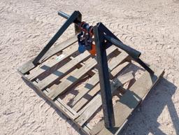 Unused 3/8" AR500 Gong Shooting Target
