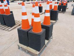 (50) Unused Safety Traffic Cones