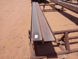 (2) 4"x 8" x 15Ft I Beams