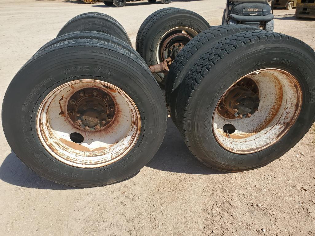 (2) Truck Axles
