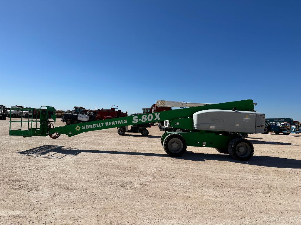 2015 Genie S-80X Telescopic Manlift