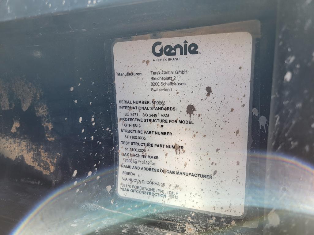 Genie GTH-5519 Telescopic Forklift