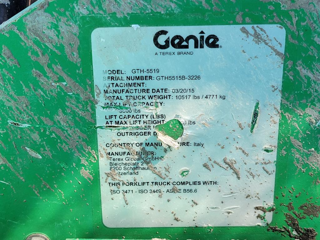 Genie GTH-5519 Telescopic Forklift