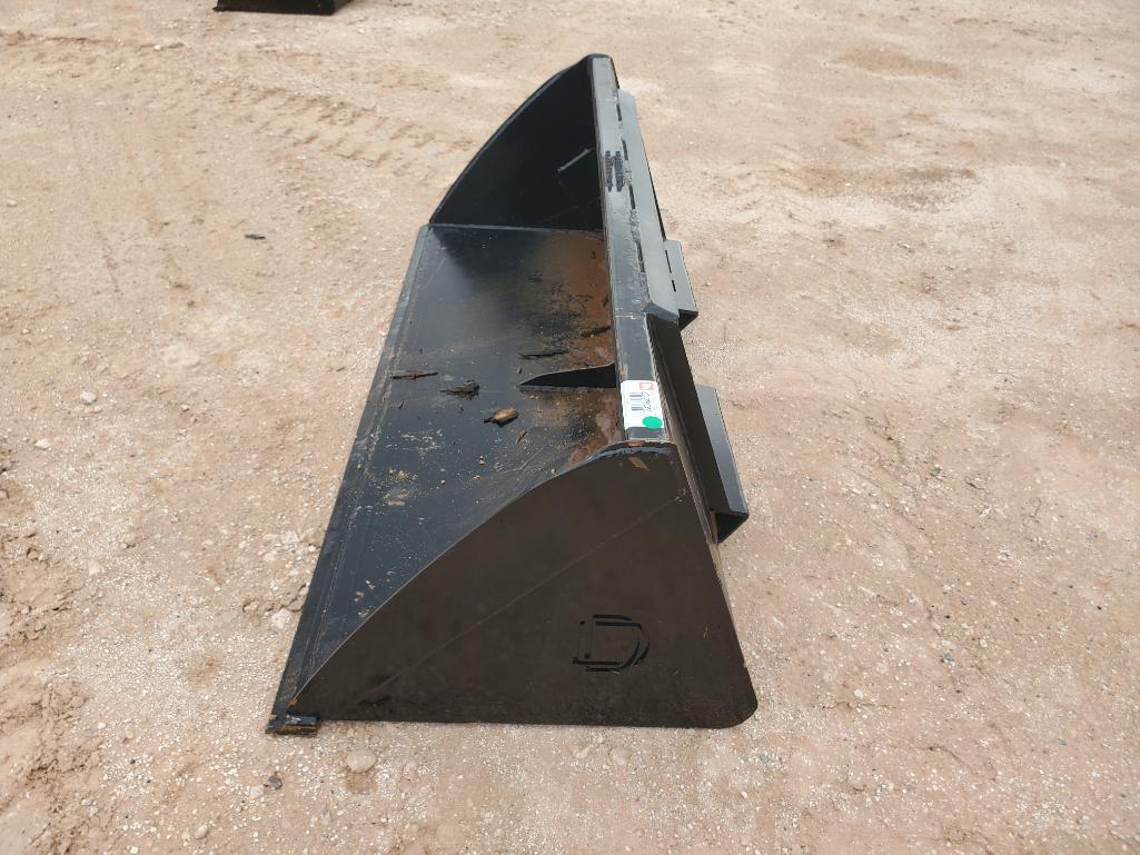 Unused DE-AX 72'' Skid Steer Bucket