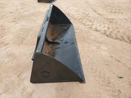 Unused DE-AX 72'' Skid Steer Bucket
