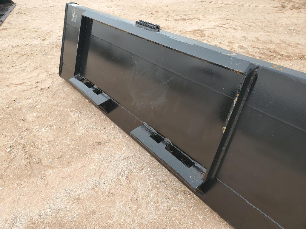 Unused DE-AX 72'' Skid Steer Bucket