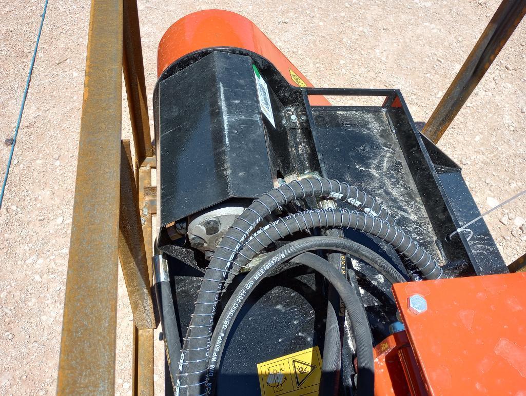 Unused AGROTK EXFLM115 Brush Flail Mower/Excavator Attachment