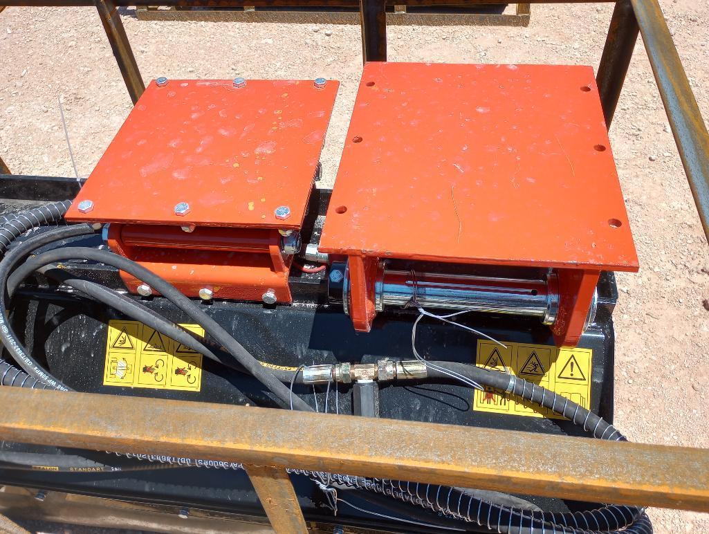 Unused AGROTK EXFLM115 Brush Flail Mower/Excavator Attachment